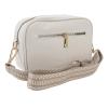 Alomejor Camera Shoulder Bag, PU Leather Camera Bag with Large Capacity, Trendy Camera Bag for Shopping Travel (White) view 3