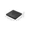 Angoily External DVD Drive with USB and Type-c Portable Cd DVD Reader for Laptop and Fast Data Transfer Compatible with Pc and view 2