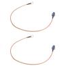 2pcs Fakra C Male to SMA Male Antenna Adapter Cable, Anti-interference, Premium Metal+rubber Material, Universal Fit For Car Gps Wlan Coaxial Cables view 1