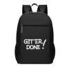 AMZWZSH Get Er Don Travel Laptop Backpack, Business Anti Theft Slim Sturdy Laptops Backpacks, College Computer Bag Gift for Men & Women Fits 17 Inch Notebook,Black view 1