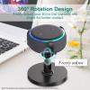 360 Rotatable Smart Speaker Stand, Speaker Holder, Suitable for Dot 3rd Desktop Bracket, Anti Slip Design, Space Saving view 3