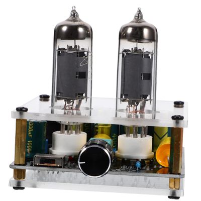 SECFOU Tube Preamp for Turntable Stereo Preamp Tube Board Sound System Enhancer