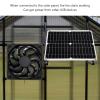 Solar Charger Panel Solar Panel Fan Kit 12W USB Solar Powered Fan Portable for Outdoor Trips Lightweight Table Fan for Cooling Without Power Storage FunctionHome Outdoor Barbecue view 3