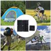 Solar Charger Panel Solar Panel Fan Kit 12W USB Solar Powered Fan Portable for Outdoor Trips Lightweight Table Fan for Cooling Without Power Storage FunctionHome Outdoor Barbecue view 4