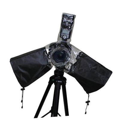 Angoily Waterproof Camera Rain Cover Drawstring Arm Camera Cover Lens Protection Universal Fit Rubber