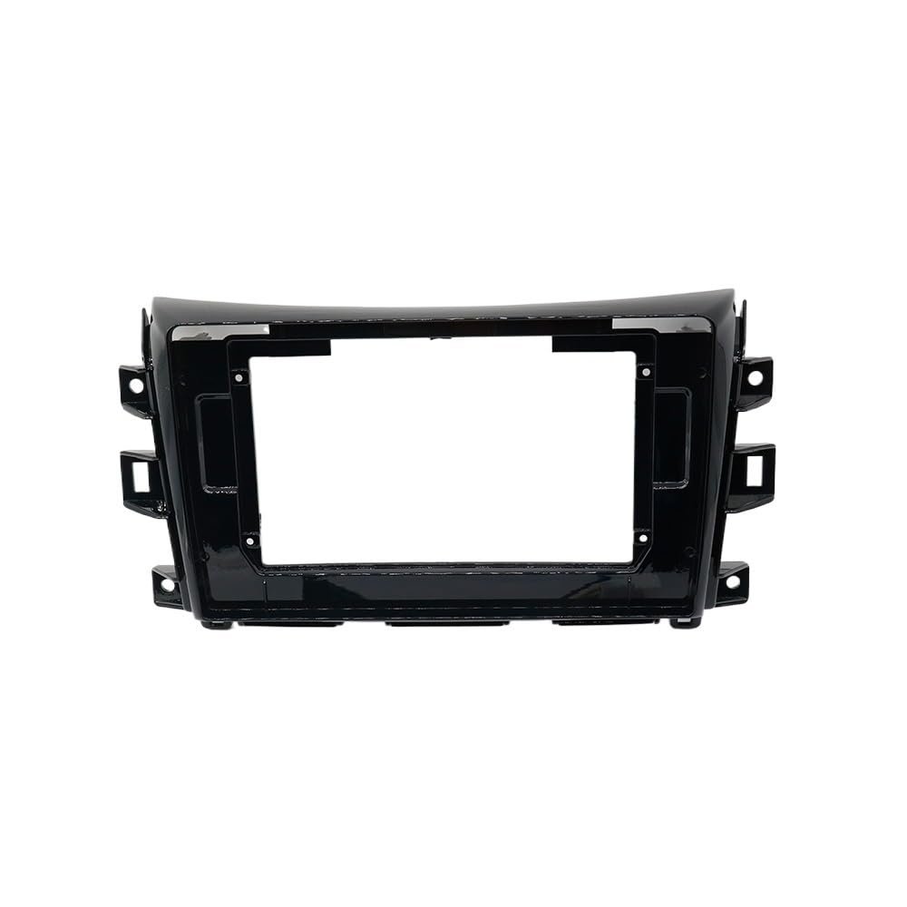 9"10"Car Radio Frame Fit Dash Kit Dashboard Trim Frame Stereo Compatible with Navara NP300 Compatible with Alaskan 2014-2017(10.1 inch frame)