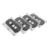 Kisangel 4pcs Blank Cassette Tapes Plastic Case for DIY Retro Music Voice Recording Surprise Party and Birthday Decorations view 1