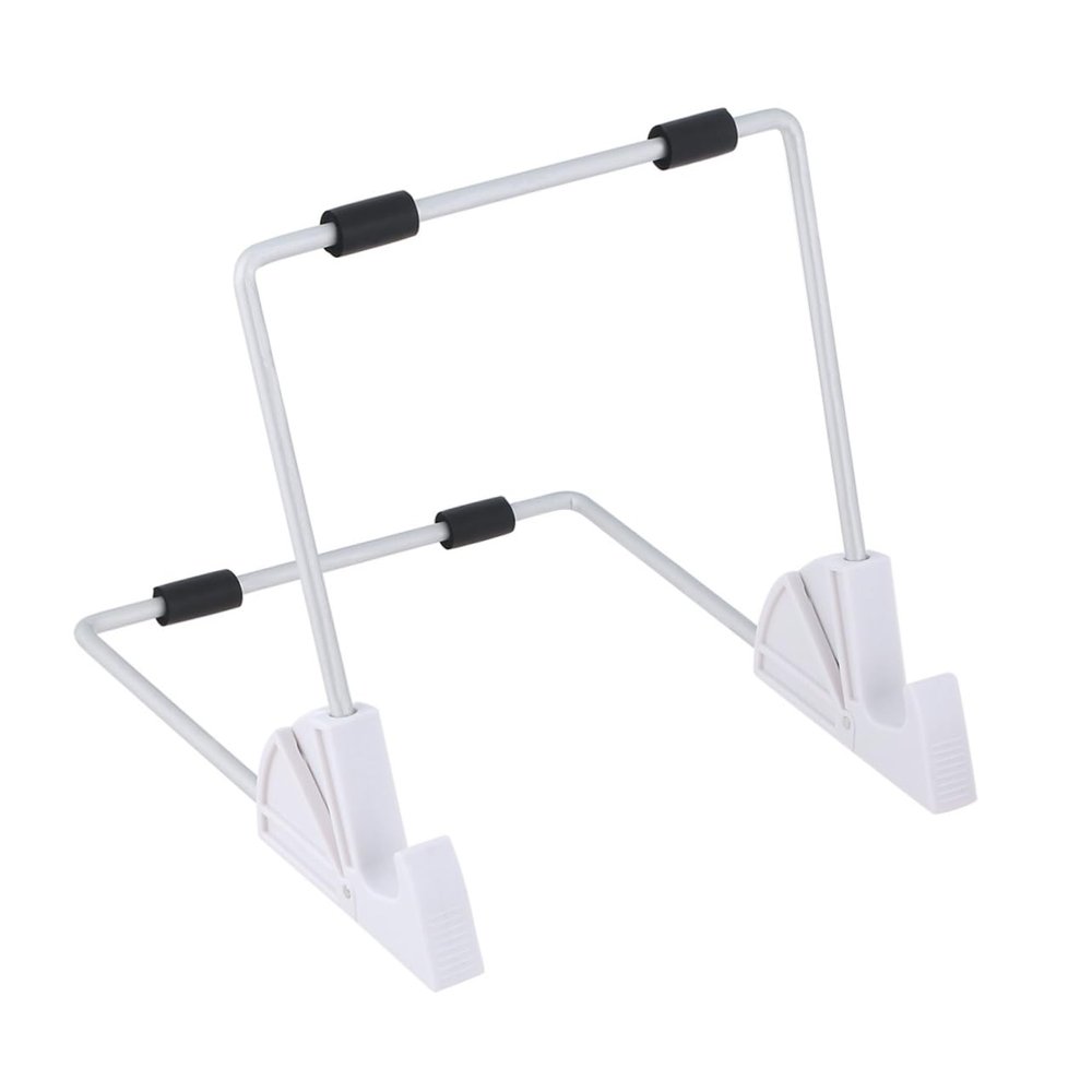 ARTIBETTER Tablet Mount Stand Aluminum Desk Holder for Hands Use Compatible and Tablets for Gaming Videos Reading and Work White
