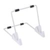 ARTIBETTER Tablet Mount Stand Aluminum Desk Holder for Hands Use Compatible and Tablets for Gaming Videos Reading and Work White view 1