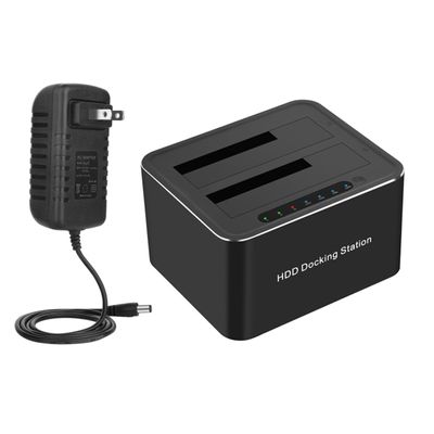 Angoily Hard Drive Dock Offline Clone Function Supports Uasp for Ssd USB Easy Plug Play Installation Compatible Docking Station
