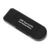 Angoily Card Reader Adapter Reader Versatile Reader -c Writer Plastic Reader Portable Reader Converter c Memory Reader Converter Black Matte Process view 1