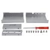 Aluminum Alloy Heatsink Case Heat Dissipation Enclosure Cooling Shell for 4 Microcomputer Parts Silver view 1