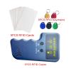 HECERE RFID Handheld ID Copier Smart ID Card Duplicator Used for T5577 keyfobs and Cards TAG+5pcs T5577 Keychains +5 T5577 Cards view 2