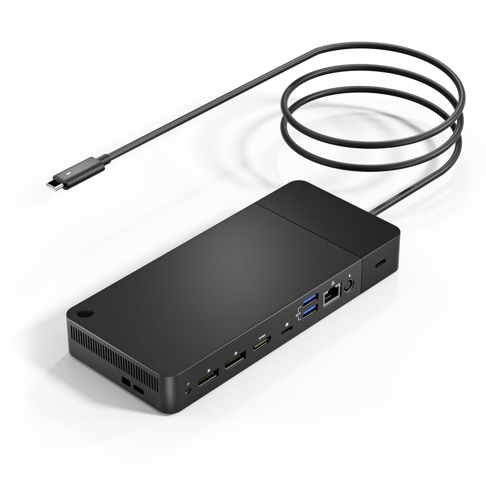 WD19 Thunderbolt Docking Station USB C,Dual Monitor Single 5K or Dual 4K Triple Display with 180W Power Adapter, (1*Thunderbolt C, 2 DP, 1 HDMI, 2 USB C, 3 USB, 1 RJ45, 2 3.5 Ports, 1 DC Power)