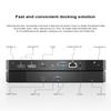 WD19 Thunderbolt Docking Station USB C,Dual Monitor Single 5K or Dual 4K Triple Display with 180W Power Adapter, (1*Thunderbolt C, 2 DP, 1 HDMI, 2 USB C, 3 USB, 1 RJ45, 2 3.5 Ports, 1 DC Power) view 2