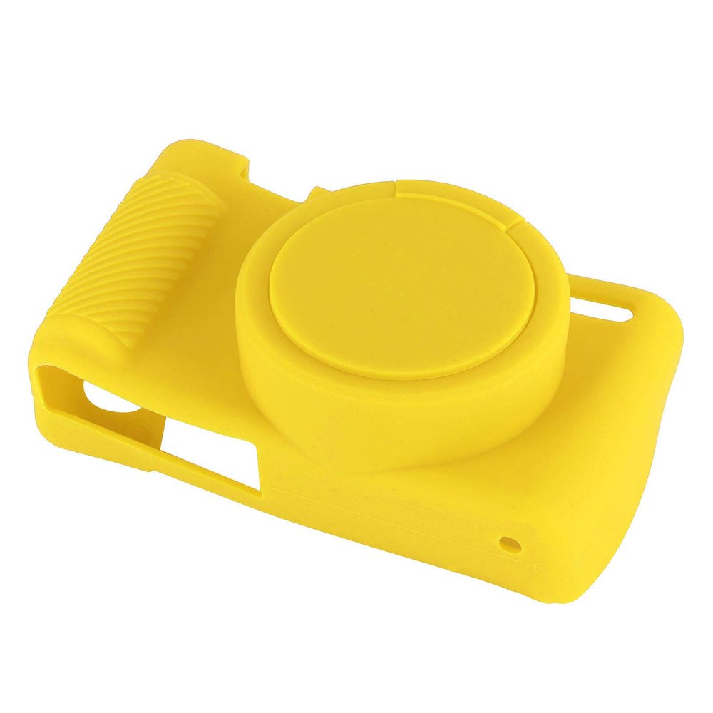 Mtlavishness Digital Camera Silicone Protective Cover Material Fit for ZN1 Protects Camera From Scratches Bumps Dust and Dirt Easy to Store and Carry Multiple (Yellow)