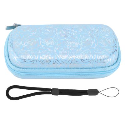 Mtlavishness Panoramic Action Camera Storage Case for ONE X2 EVA Wear Damage Compact Easy To Carry For Travel Blue