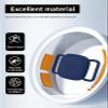 Case for Tile by Life360 Mate Bluetooth Tracker for Dog, Cat, Pets,WUNIAKSuitable for Pet Collar Design,Soft Silicone Protective Portable Scratch Shock Resistant1 Black+1 Blue view 2