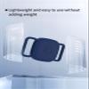 Case for Tile by Life360 Mate Bluetooth Tracker for Dog, Cat, Pets,WUNIAKSuitable for Pet Collar Design,Soft Silicone Protective Portable Scratch Shock Resistant1 Black+1 Blue view 4