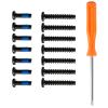 16pcs Replacement Bottom Back Shell Cover Screws for Steam Deck Gamepad with Screwdriver view 1