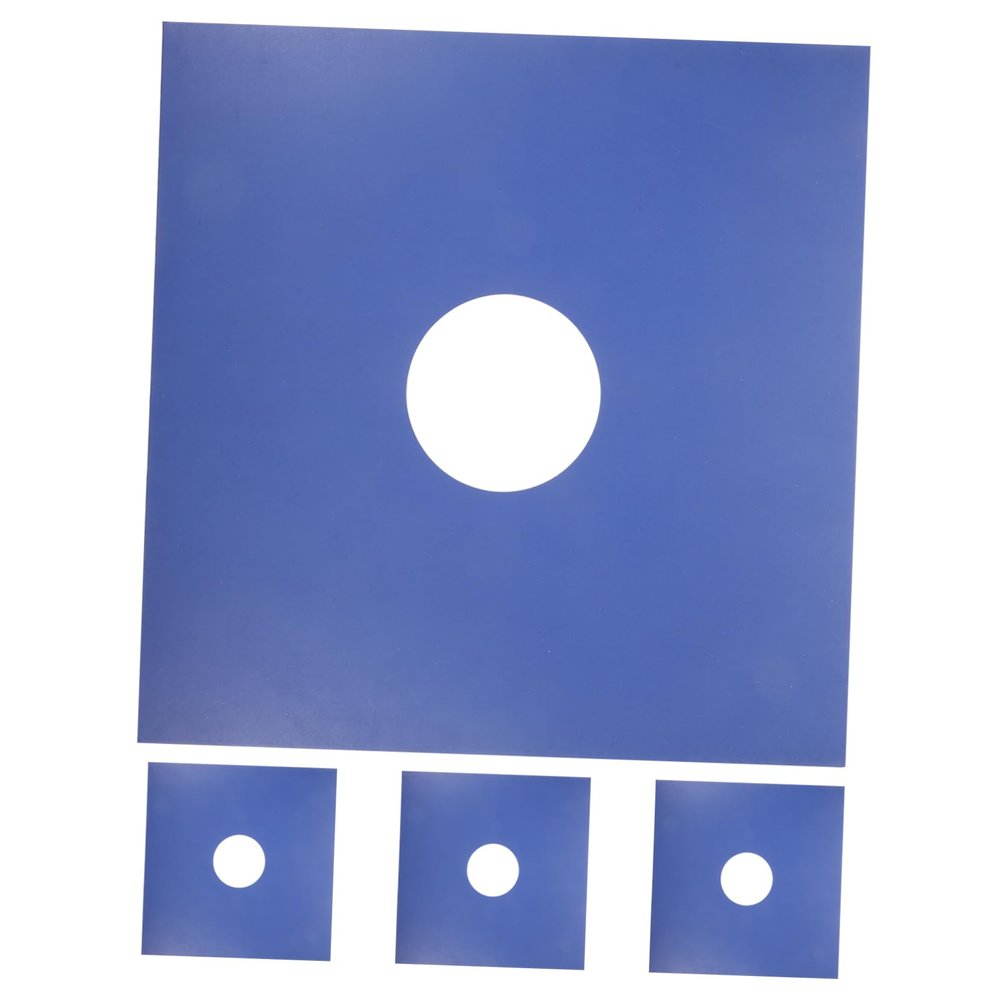 LOEFLIFA 4pcs Vinyl Record Sleeves Outer Covers Record Protective Paper Sleeves Album Jacket