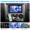 2G+64G Android Car Stereo Radio for Chevy Chevrolet Silverado SSR Tahoe 2003-2006,GMC Siera Yukon 2003-2006,Hummer 2003-2006 Wireless CarPlay Android Auto GPS 7 inch Touchscreen EQ SWC Backup Camera view 4