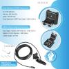 Upgrade 710295-1 XNT 9 HW MDI 75 T Transom Transducer Fits for Humminbird Helix 7/8 (MEGA Down Imaging) Dual Spectrum Chirp with Temperature Transom Mount Transducer, Black view 4