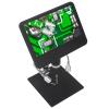 10.1 Inch LCD Digital Microscope with LED Light HD 260X 2MP Camera Video Recorder for Industrial Repair view 4
