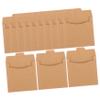 DIYEAH 50pcs Kraft Paper Cd Sleeves DVD Storage Bag Cd Covers for Home Office School view 1