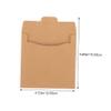 DIYEAH 50pcs Kraft Paper Cd Sleeves DVD Storage Bag Cd Covers for Home Office School view 2