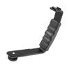 Aluminum Alloy L-Bracket Handle for DJI Osmo Mobile 2/3 & Smooth 4  Dual 1/4" Mounts, Adjustable Rail, Non-Slip Grip view 1