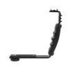 Aluminum Alloy L-Bracket Handle for DJI Osmo Mobile 2/3 & Smooth 4  Dual 1/4" Mounts, Adjustable Rail, Non-Slip Grip view 3