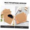 DIYEAH 50pcs Cd Sleeves Kraft Paper Envelopes Cd Storage Access and Protect Your Media view 4