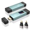 2025 Upgraded Wireless HDMI Transmitter and Receiver, LED Display, 4K Decode 1080P@60Hz Ultra HD Video Output, Plug&Play 5G+2.4G for Video and Audio to Monitor from PC/Projector/TV Box view 1