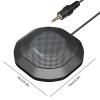 Eujgoov 360Omnidirectional Computer Microphone with USB Charging, High Sensitivity Desktop Mic for Laptop Meeting & Gaming (USB Plug) (3.5mm Plug) view 2