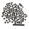 Angoily 1Set Translucent Mechanical Keyboard Keycaps Keys Frosted Design for Gaming Keyboards view 1