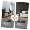 DOITOOL 4pcs Shockproof Speaker Copper Spikes Pads for Studio Isolation Audio Spike Feet for Speakers Amplifiers and Turntables Easy to Install Absorbers view 4