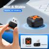 2 in 1 Mini Android Auto and Wireless CarPlay Adapter Convert Factory Wired to Wireless Dongle, Compact Size USB CarPlay Wireless Stick AAndroid Auto Adapter for iOS 12+/Android No Delay view 4
