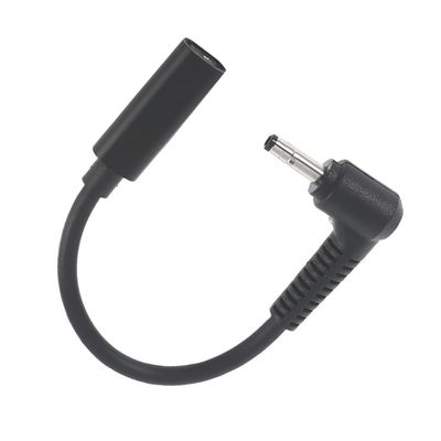100W PD Power Charger Tip USB C to Slim Laptop Charging Cable Adapter Converter for Dell Laptop 18-20V (Dedicated for Dell (for 45W/65W/90W Power), 4.0mm Small Head)