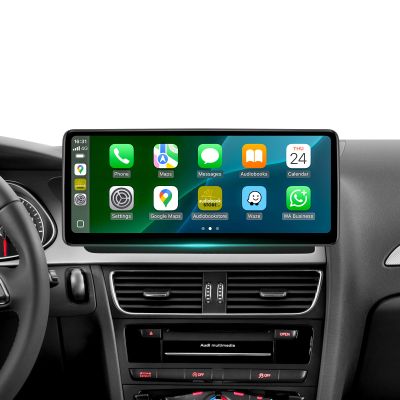 12.3" Wireless CarPlay Screen for Audi A4 /S4/ A5/ S5 /RS4/ RS5/ B8/ B8.5 |2009-2016 Multimedia | 4G RAM+64G ROM |Android13| Retain MMI Controls | 2400x900 IPS | 30-Band EQ