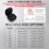 HPLSZCN Smart Ring, Health Ring Fitness Tracker, Smart Rings for Women Men,10ATM Waterproof Ring for iOS and Android, No Subscription Fee (Silver, 11) view 2