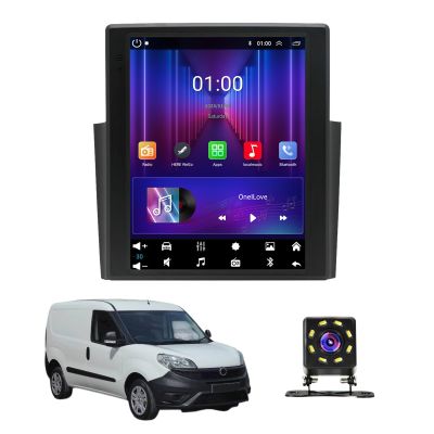 ASHOIH 9.7 Android 10 Car Stereo for Fiat Doblo 2015-2019, Touch Screen GPS Navigation with Wireless CarPlay, Android Auto, Mirror Link, DSP and Backup Camera(Size:Quad Core 1+16 G)