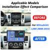 ASHOIH 13.3 Android 10 Car Stereo for Mitsubishi L200 2008-2016, Touch Screen GPS Navigation with Wireless CarPlay, Android Auto, Mirror Link, DSP and Backup Camera(Size:4+64) view 2