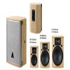 iVTWO Premium Bamboo Pro Audio Speaker - 300W RMS with 10" Woofer & 1" HF Driver - Natural Wood Finish, Chrome Grill (300x240x400mm, 11.5kg) view 3