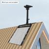 Adjustable Starlink Gen 3 Roof Ridge Mount, Starlink Gen 3 Pipe Adapter, 0180 Tiltable & Height Adjustable Starlink Mounting Kit Gen 3 view 2