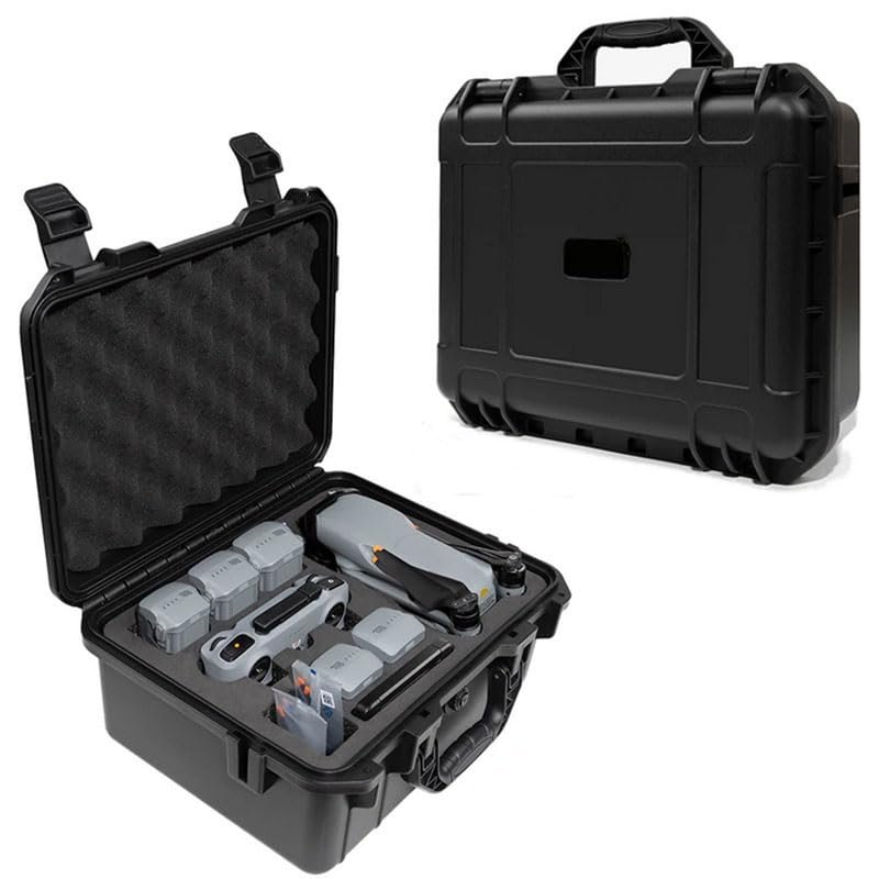 XYYORITRIX Hard Case for DJI Air 3S/DJI Air 3,Waterproof Pressure Resistant Carrying Case Large Storage Capacity, Abrasion, Dust, Shock and Drop Resistant