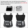 XYYORITRIX Hard Case for DJI Air 3S/DJI Air 3,Waterproof Pressure Resistant Carrying Case Large Storage Capacity, Abrasion, Dust, Shock and Drop Resistant view 4