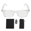 AI Translation Glasses Real Time Translation Over 100 Languages Built in Microphone Speaker Music Call Travel PC ABS Metal view 1