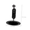 FELTECHELECTR 4sets Security Camera Wall Mount Bracket Holder for Camera Wall Mount Stand Easy Install Black view 2