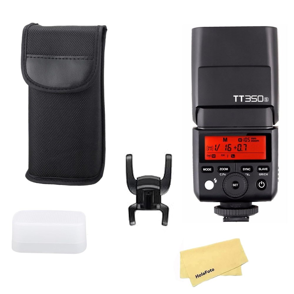 Godox TT350S Camera Flash for Sony A7III A7IV ZV-E10 A77II A99 A77 A350 EXC-RX10 A600 A9 A7R A7RII A7M3 A7MIV A7R5 A6400 A6500 Etc Camera Flash,GN36 2.4G TTL HSS 1/8000s,0.1-2.2s Recycle Time